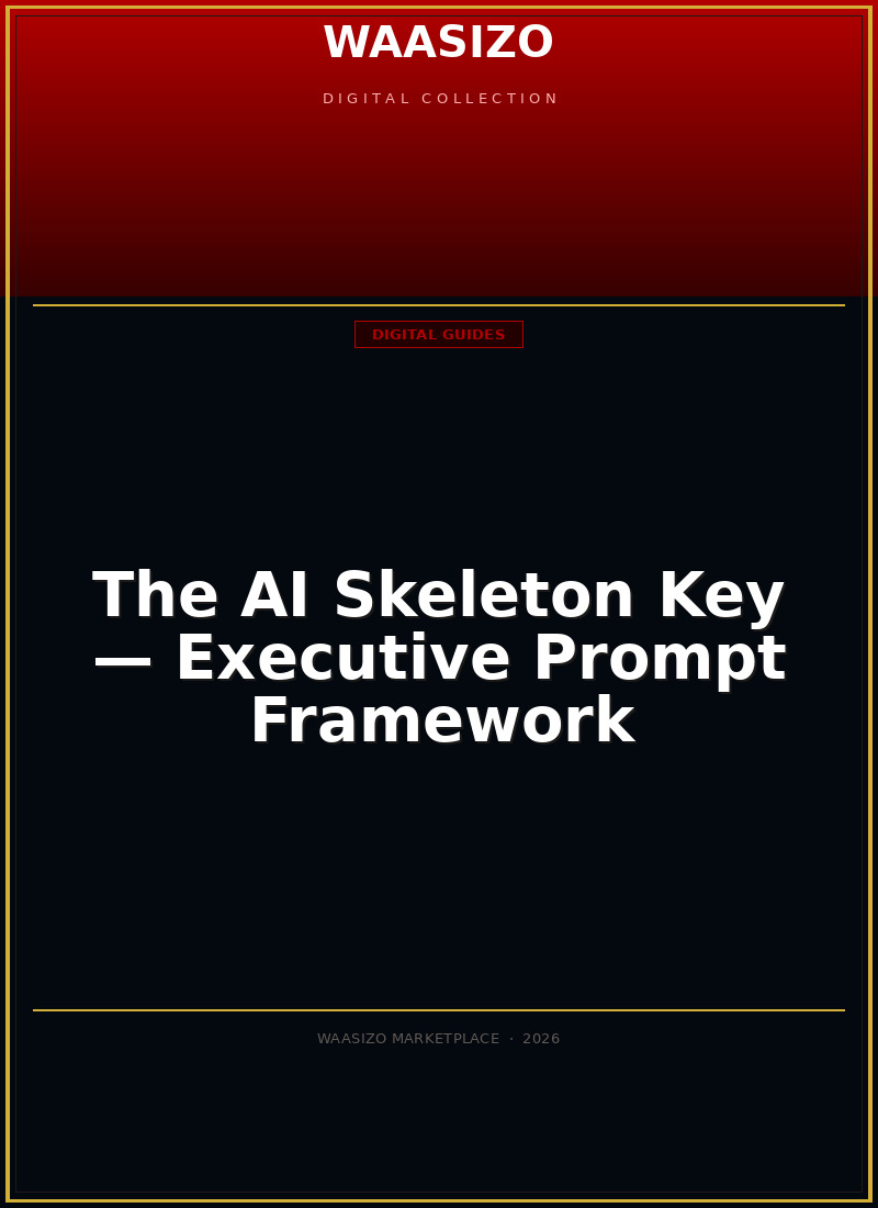 The AI Skeleton Key — Executive Prompt Framework