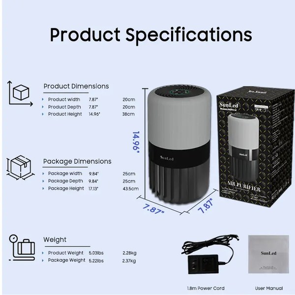 Desktop HEPA Air Purifier