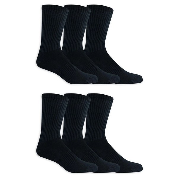 Men's Athletic Crew Socks 6-Pack