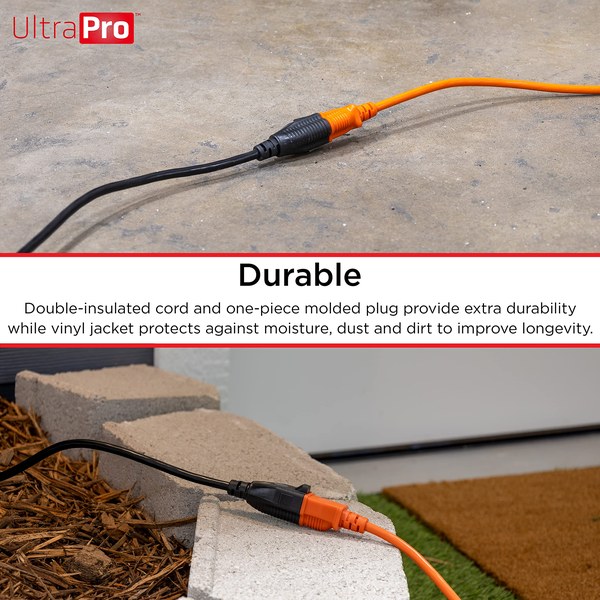 Outdoor Extension Cord 25 ft. (3-Outlet)
