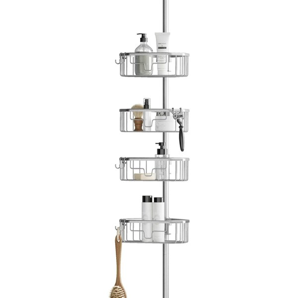 Tension Shower Caddy 3-Shelf
