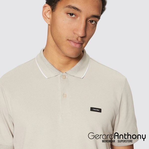 Calvin Klein Men's Pique Stretch Polo
