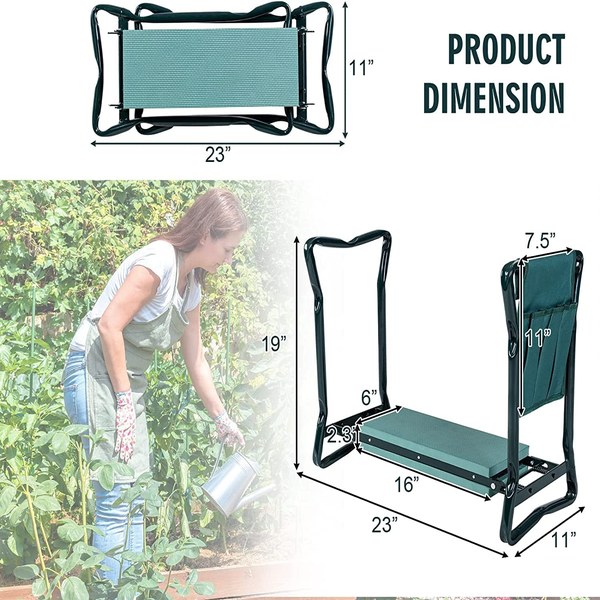 Folding Garden Kneeler & Seat