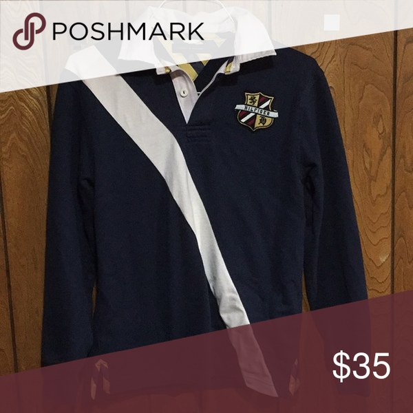 Tommy Hilfiger Rugby Stripe Long-Sleeve Polo